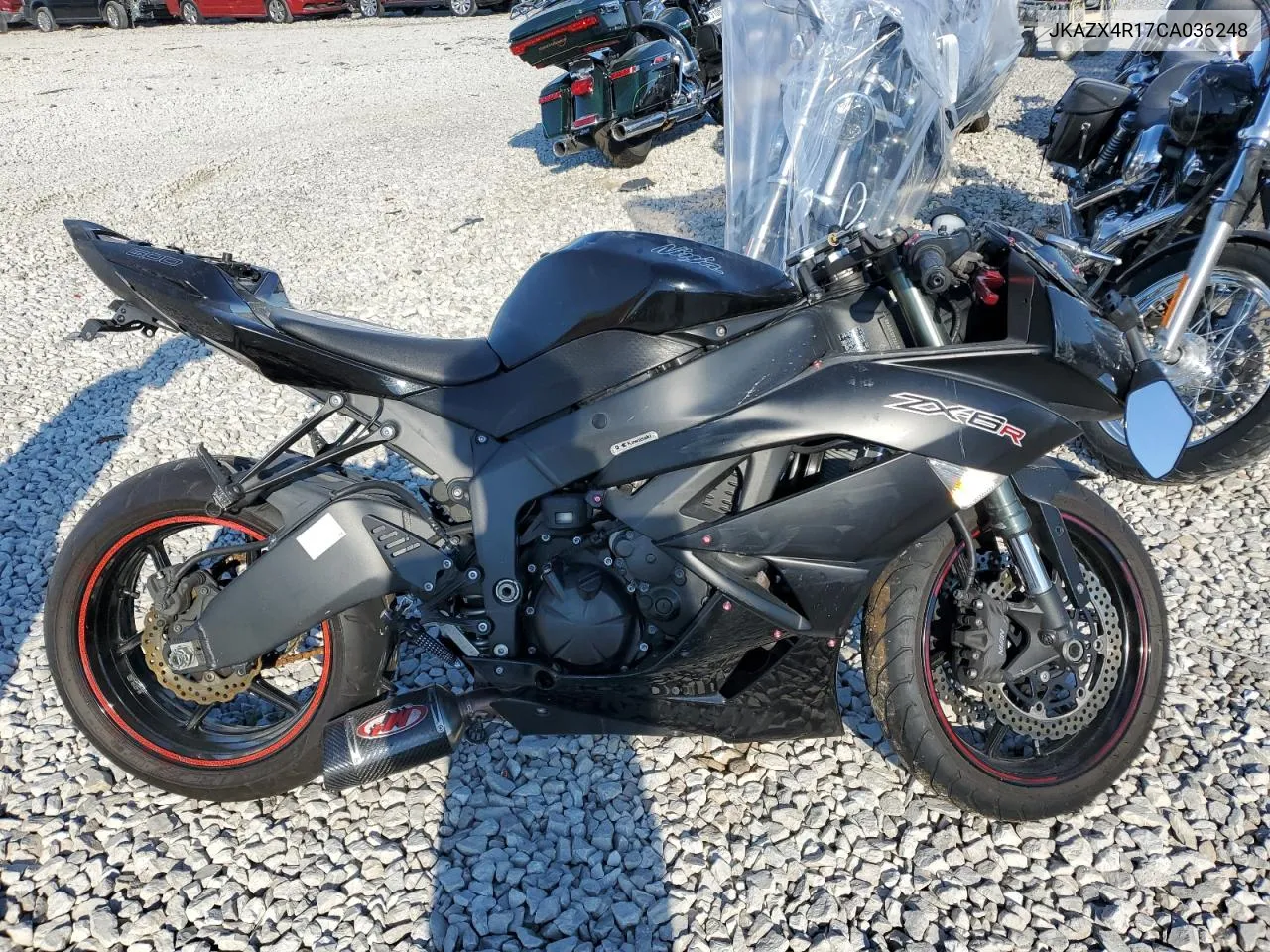 2012 Kawasaki Zx600 R VIN: JKAZX4R17CA036248 Lot: 73129404