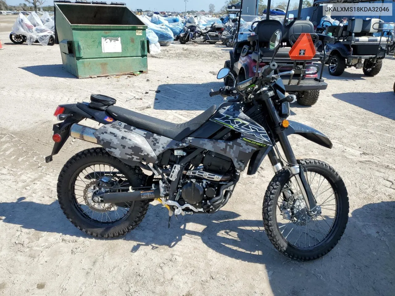 2019 Kawasaki Klx250 S VIN: JKALXMS18KDA32046 Lot: 77856354