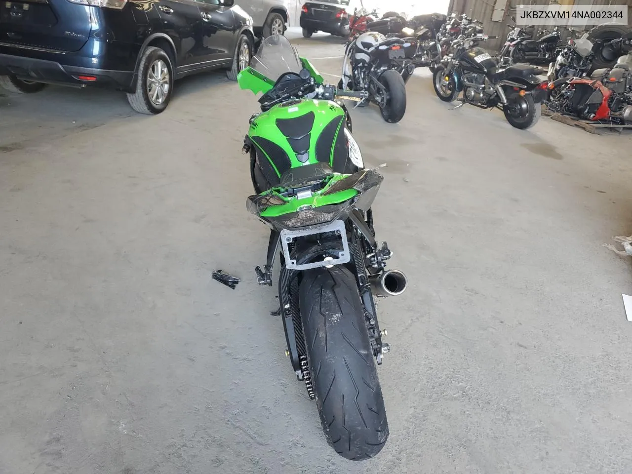 2022 Kawasaki Zx1002 M VIN: JKBZXVM14NA002344 Lot: 71232374