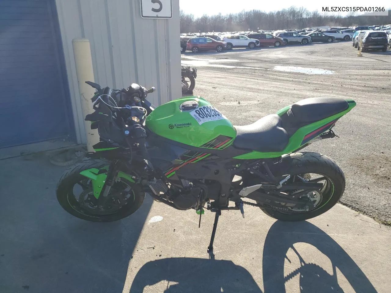 2023 Kawasaki Zx400 S VIN: ML5ZXCS15PDA01266 Lot: 80325904