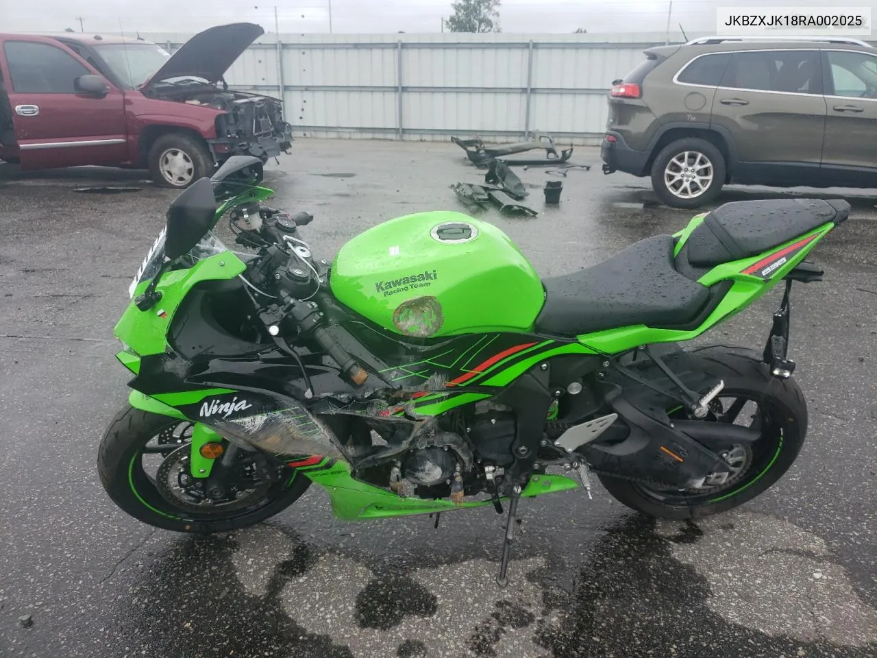 JKBZXJK18RA002025 2024 Kawasaki Zx636 K