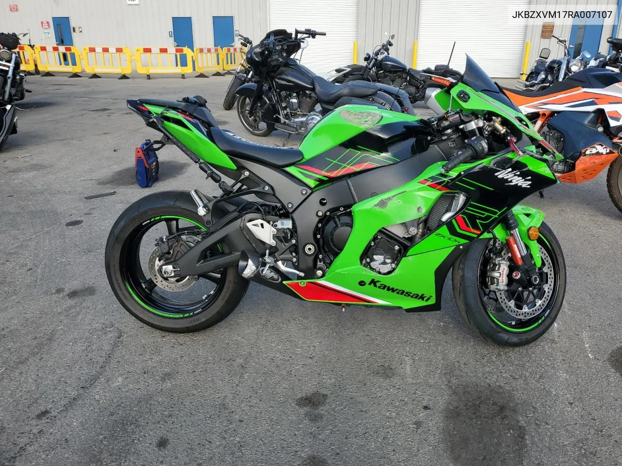 2024 Kawasaki Zx1002 M VIN: JKBZXVM17RA007107 Lot: 76586844