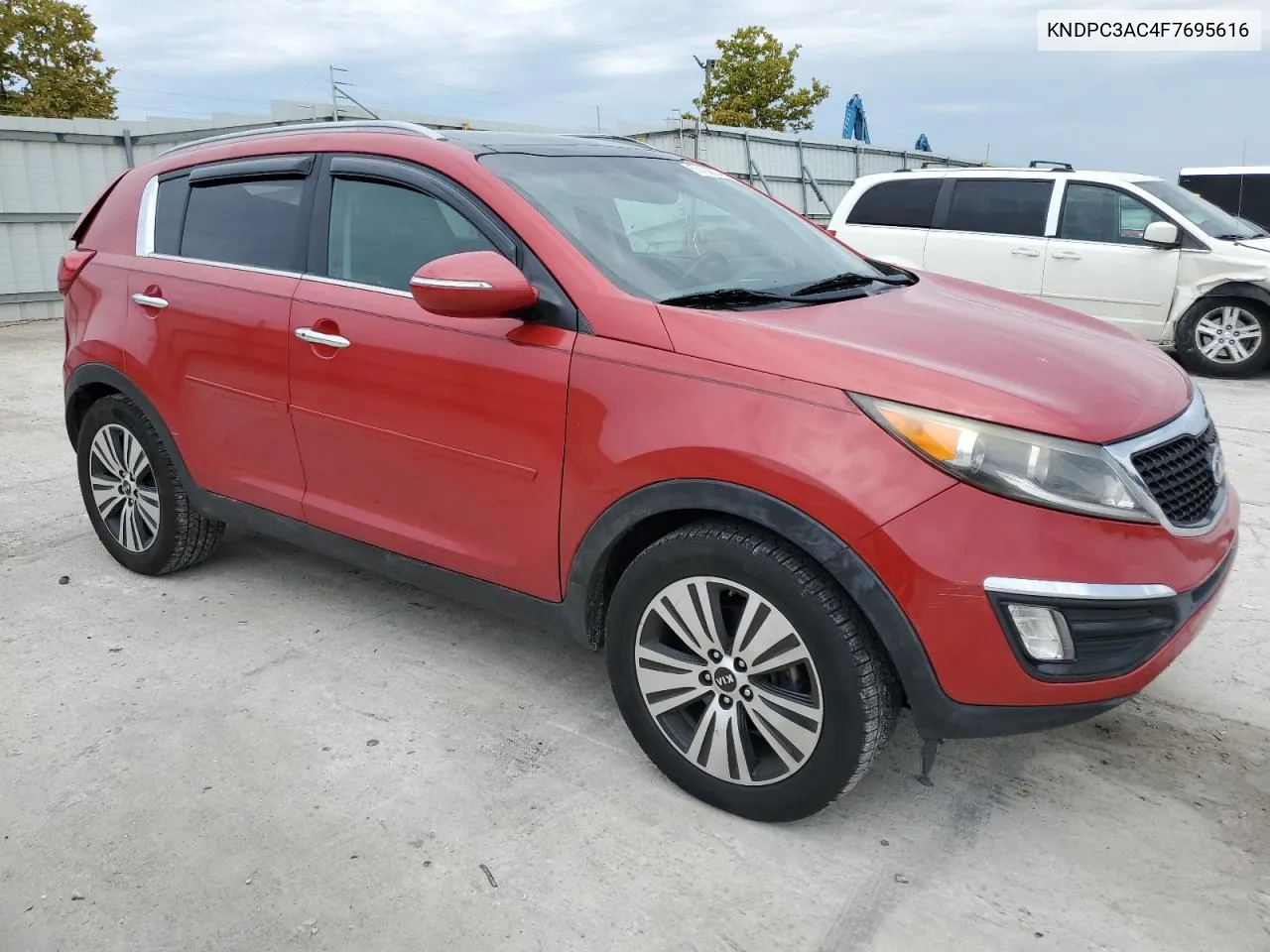 2015 Kia Sportage Ex VIN: KNDPC3AC4F7695616 Lot: 67439834