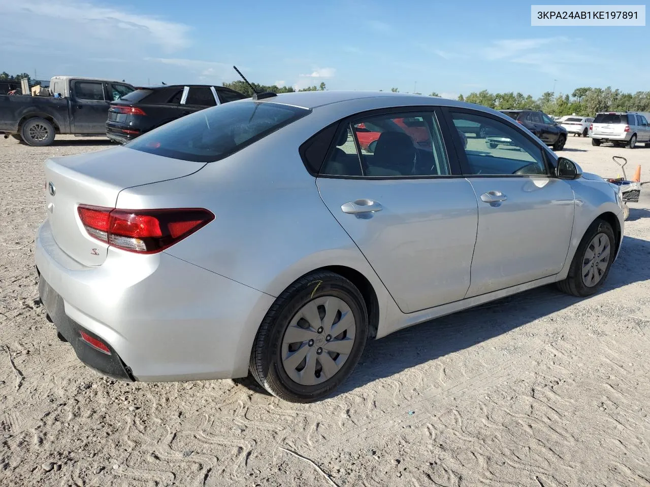 2019 Kia Rio S VIN: 3KPA24AB1KE197891 Lot: 68868084