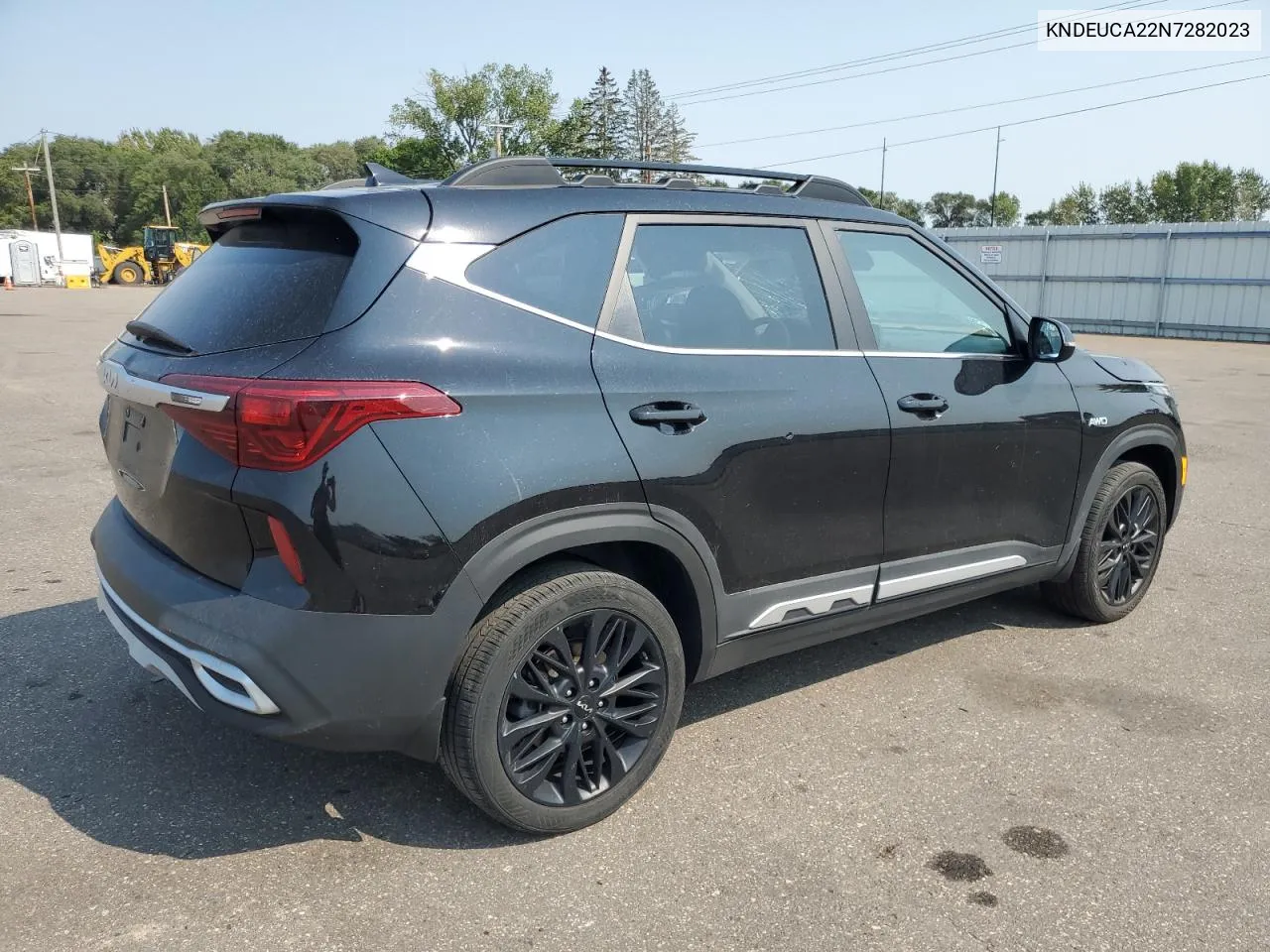 2022 Kia Seltos Nightfall VIN: KNDEUCA22N7282023 Lot: 70449314