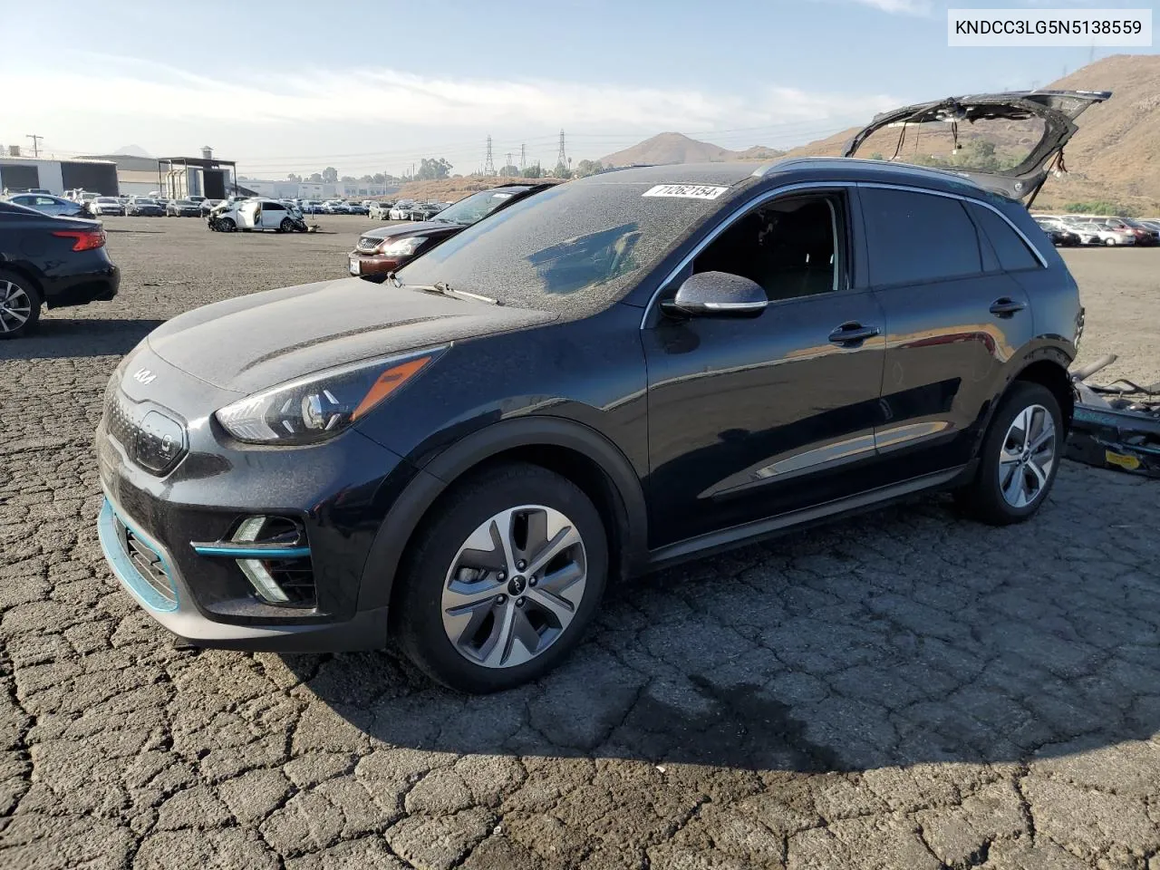 2022 Kia Niro S VIN: KNDCC3LG5N5138559 Lot: 71262154