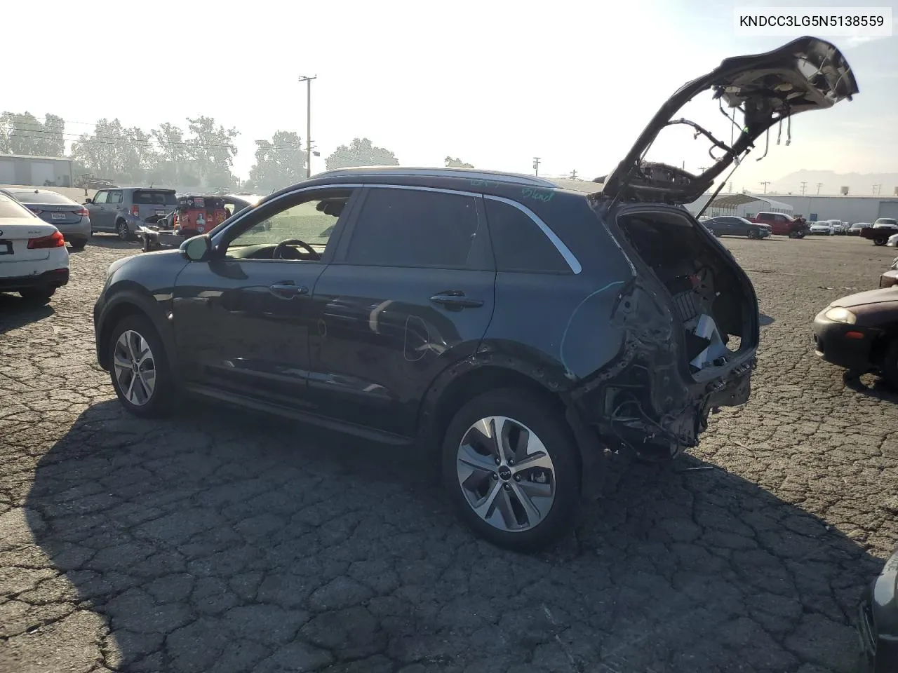 2022 Kia Niro S VIN: KNDCC3LG5N5138559 Lot: 71262154