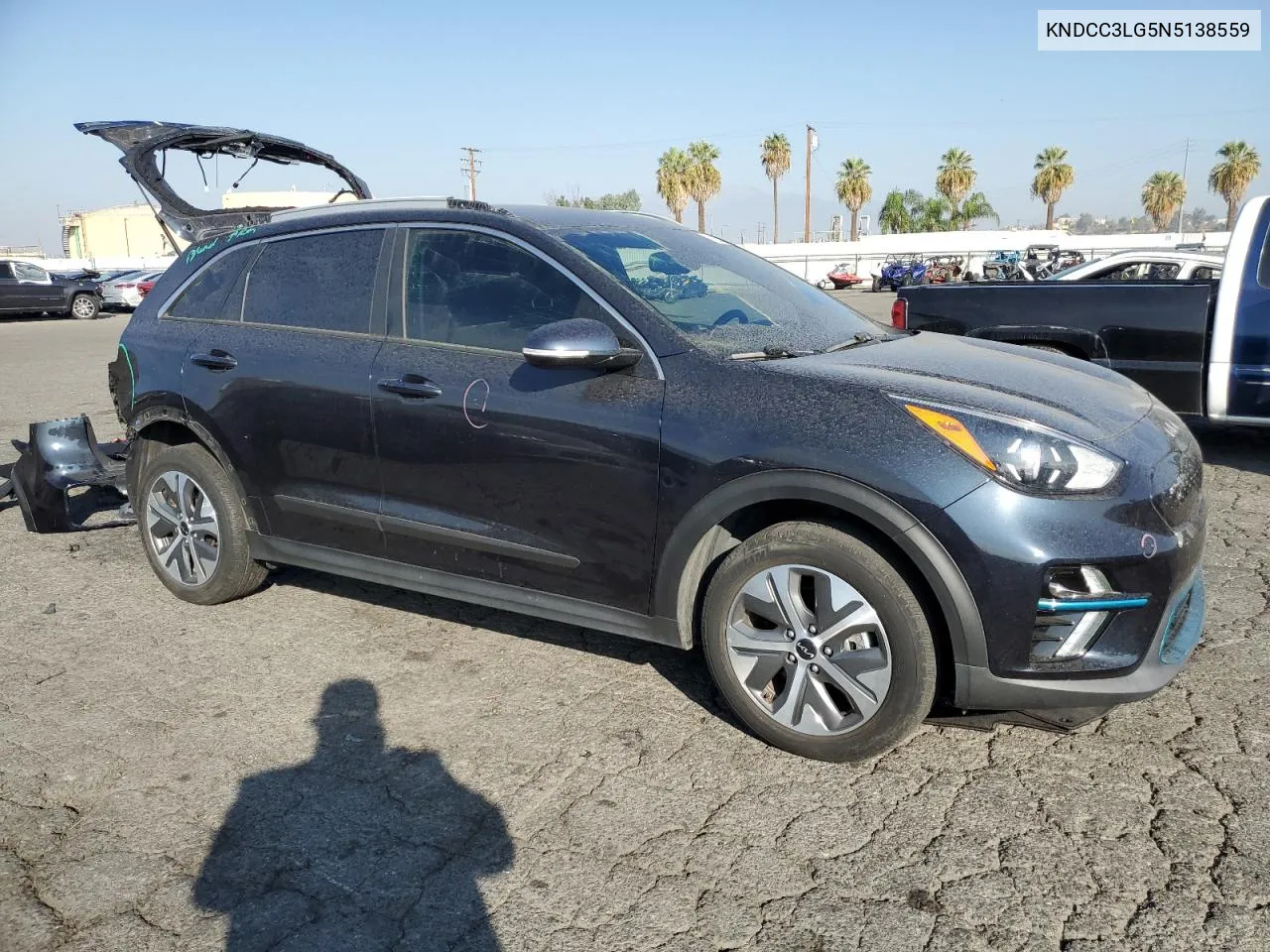 2022 Kia Niro S VIN: KNDCC3LG5N5138559 Lot: 71262154