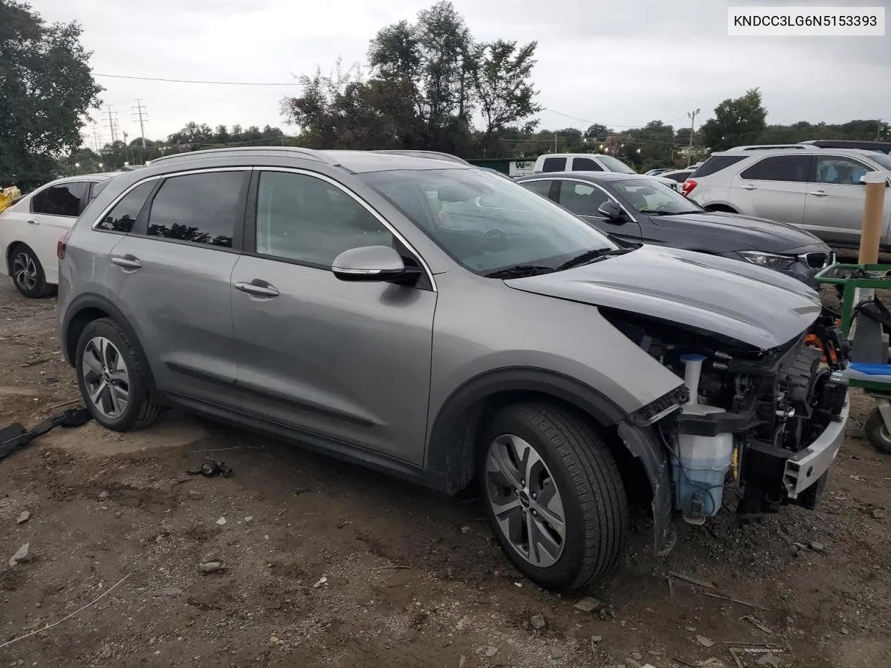 2022 Kia Niro S VIN: KNDCC3LG6N5153393 Lot: 72078144