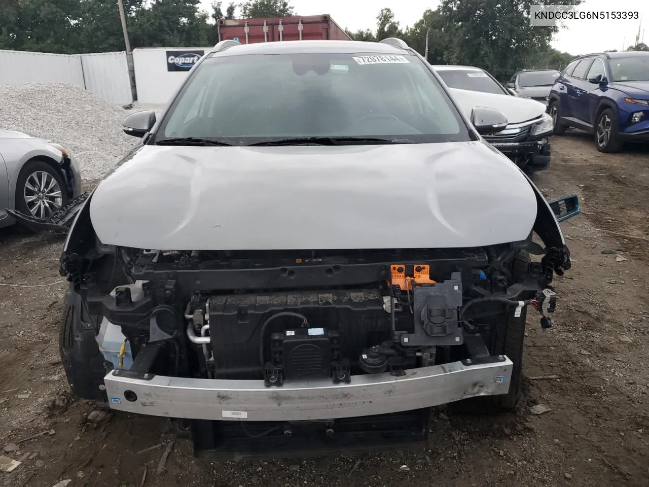 2022 Kia Niro S VIN: KNDCC3LG6N5153393 Lot: 72078144