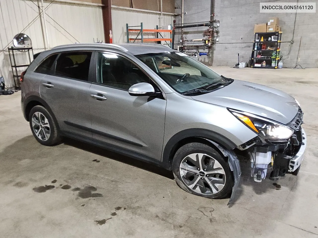 2022 Kia Niro S VIN: KNDCC3LG0N5161120 Lot: 74023724