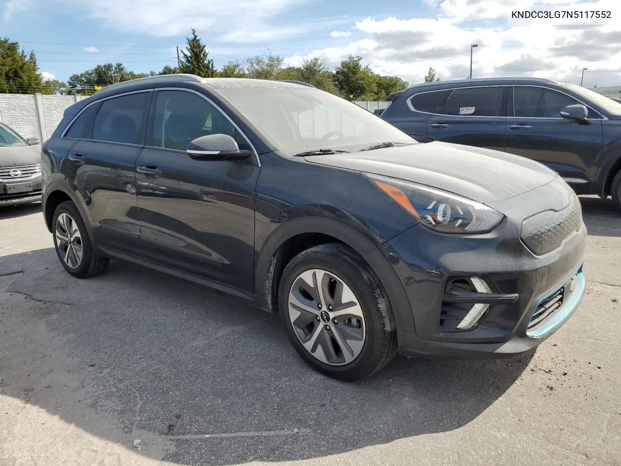 2022 Kia Niro S VIN: KNDCC3LG7N5117552 Lot: 76191554