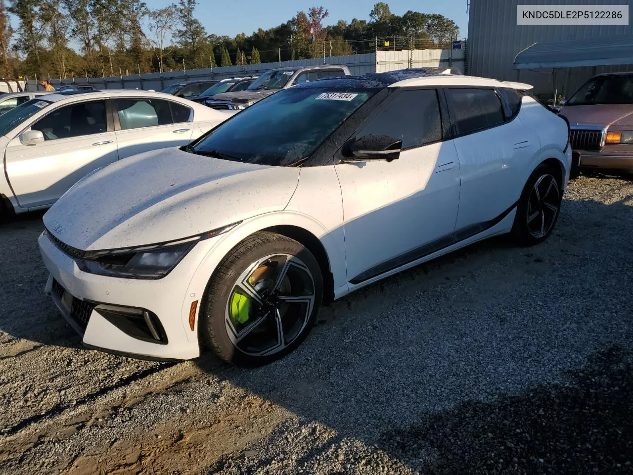 2023 Kia Ev6 Gt VIN: KNDC5DLE2P5122286 Lot: 75317434