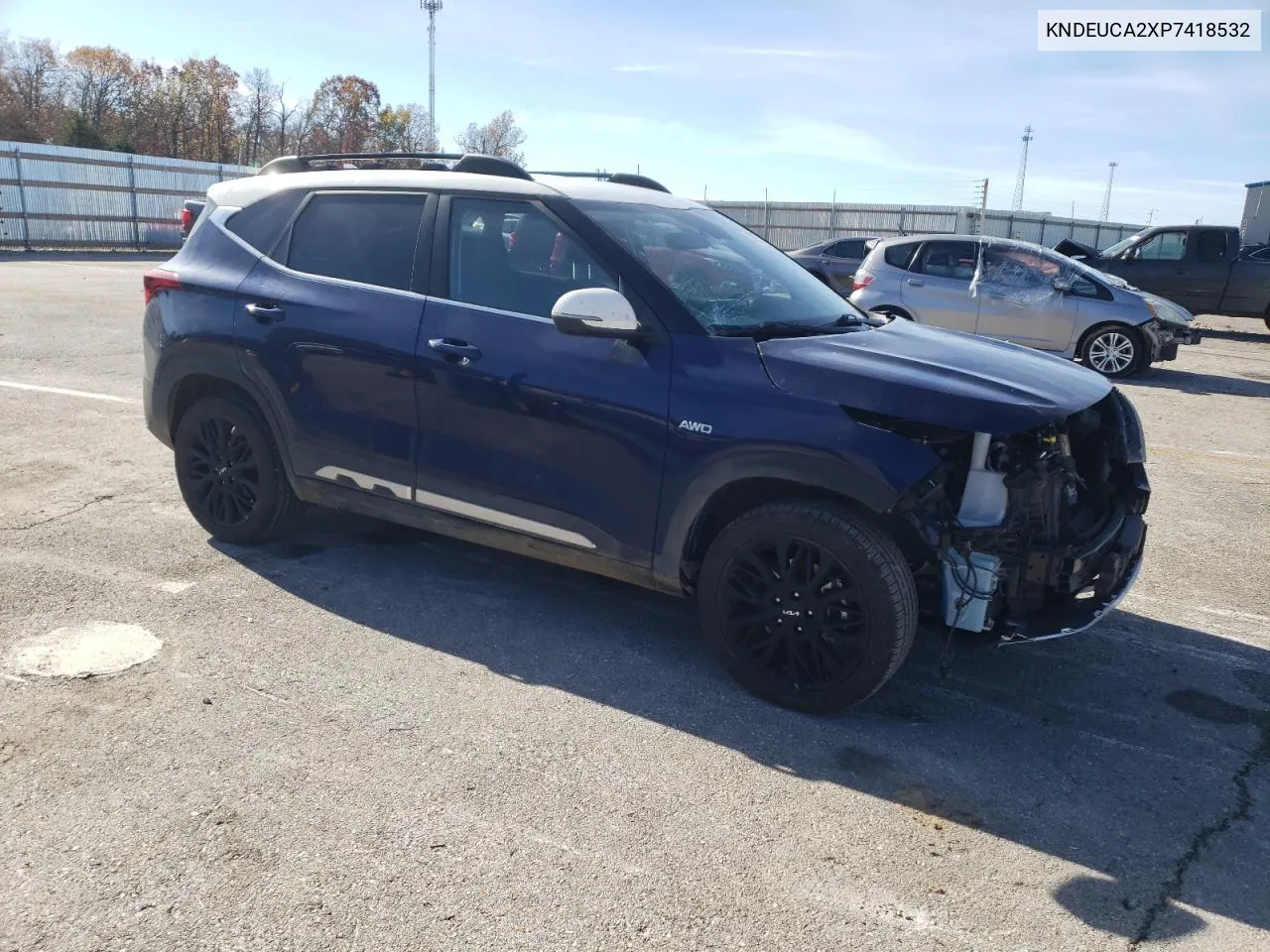 2023 Kia Seltos Nightfall VIN: KNDEUCA2XP7418532 Lot: 80292504