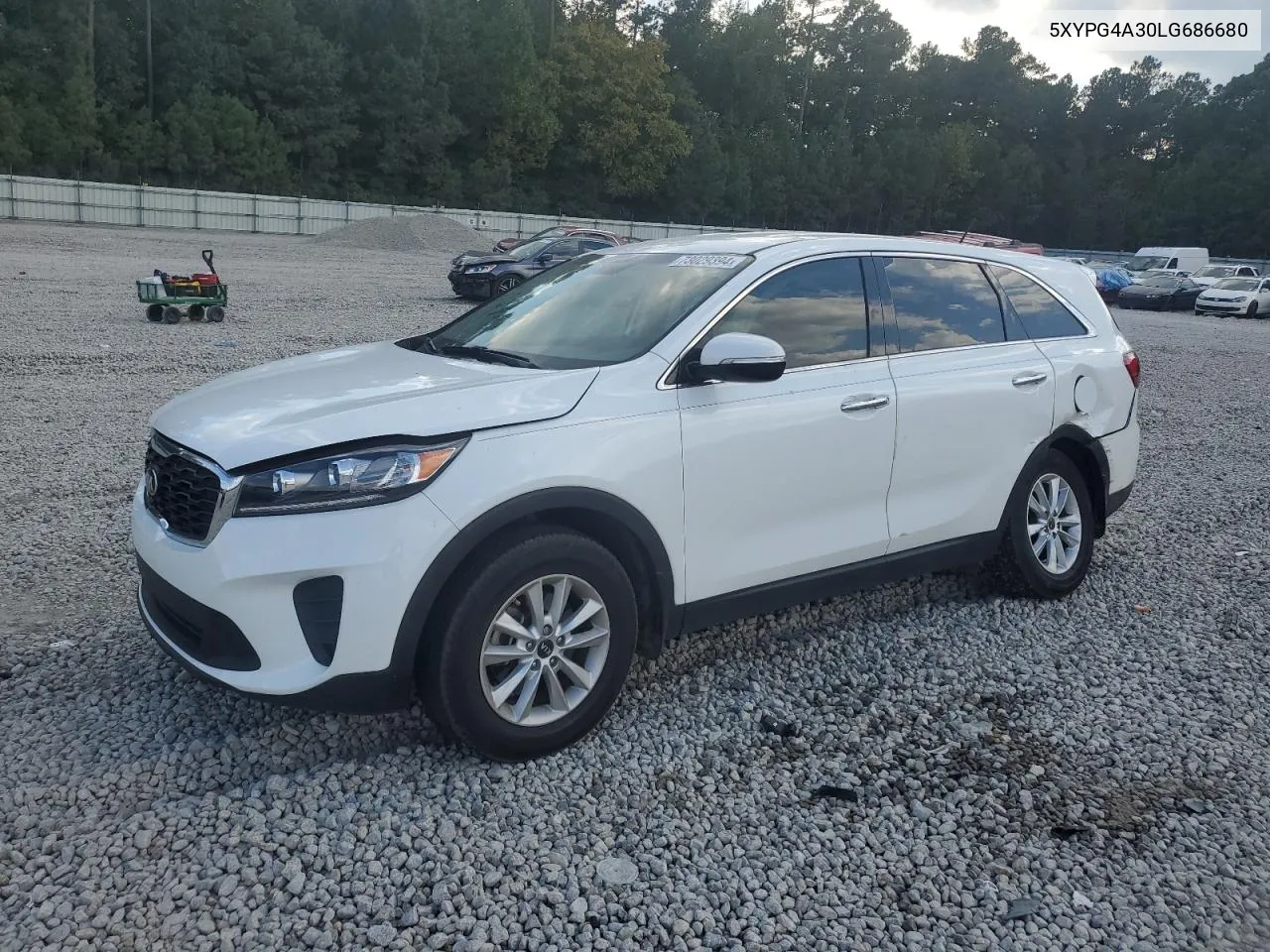 2020 Kia Sorento L VIN: 5XYPG4A30LG686680 Lot: 73029394