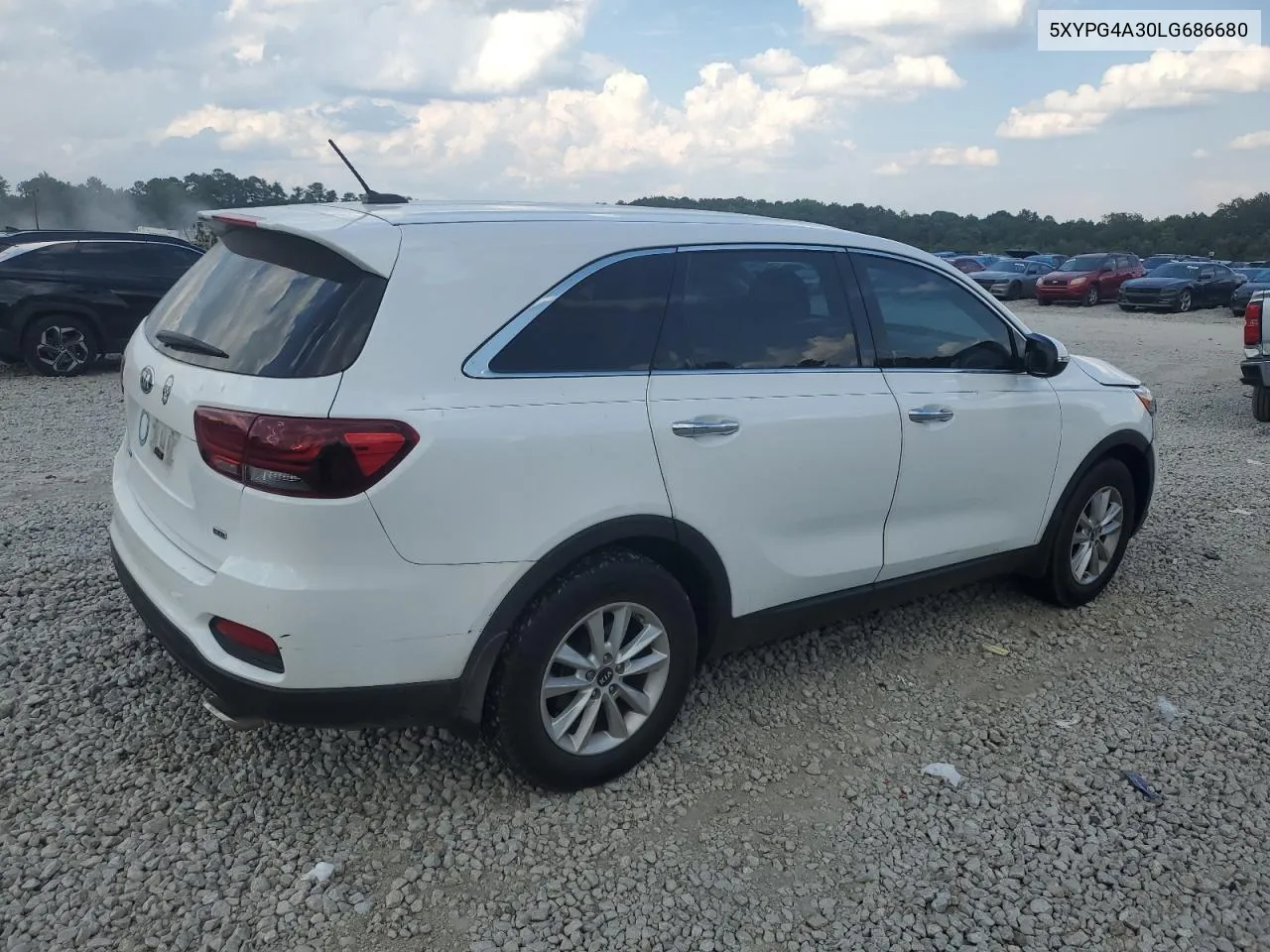 2020 Kia Sorento L VIN: 5XYPG4A30LG686680 Lot: 73029394