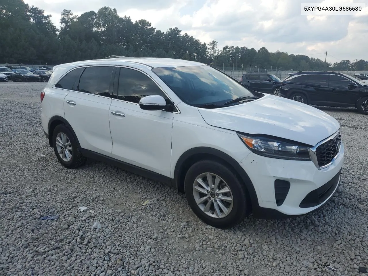 2020 Kia Sorento L VIN: 5XYPG4A30LG686680 Lot: 73029394