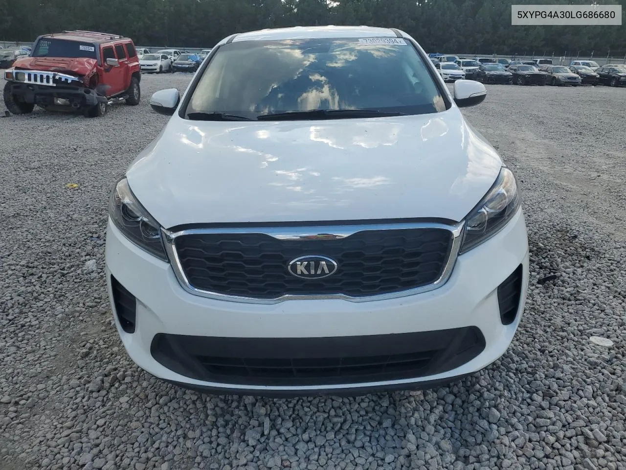 2020 Kia Sorento L VIN: 5XYPG4A30LG686680 Lot: 73029394