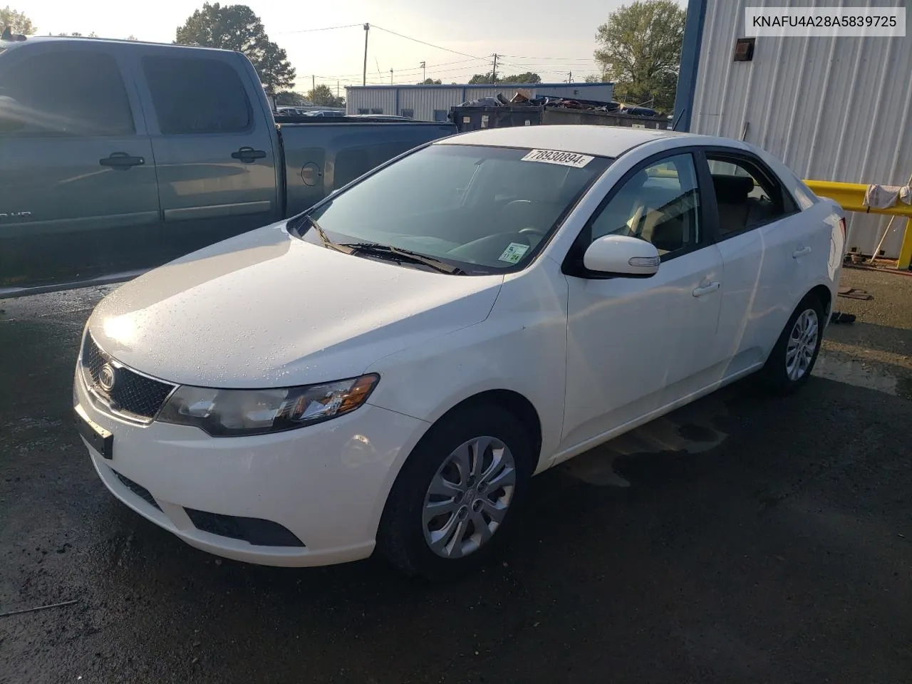 2010 Kia Forte Ex VIN: KNAFU4A28A5839725 Lot: 78930894