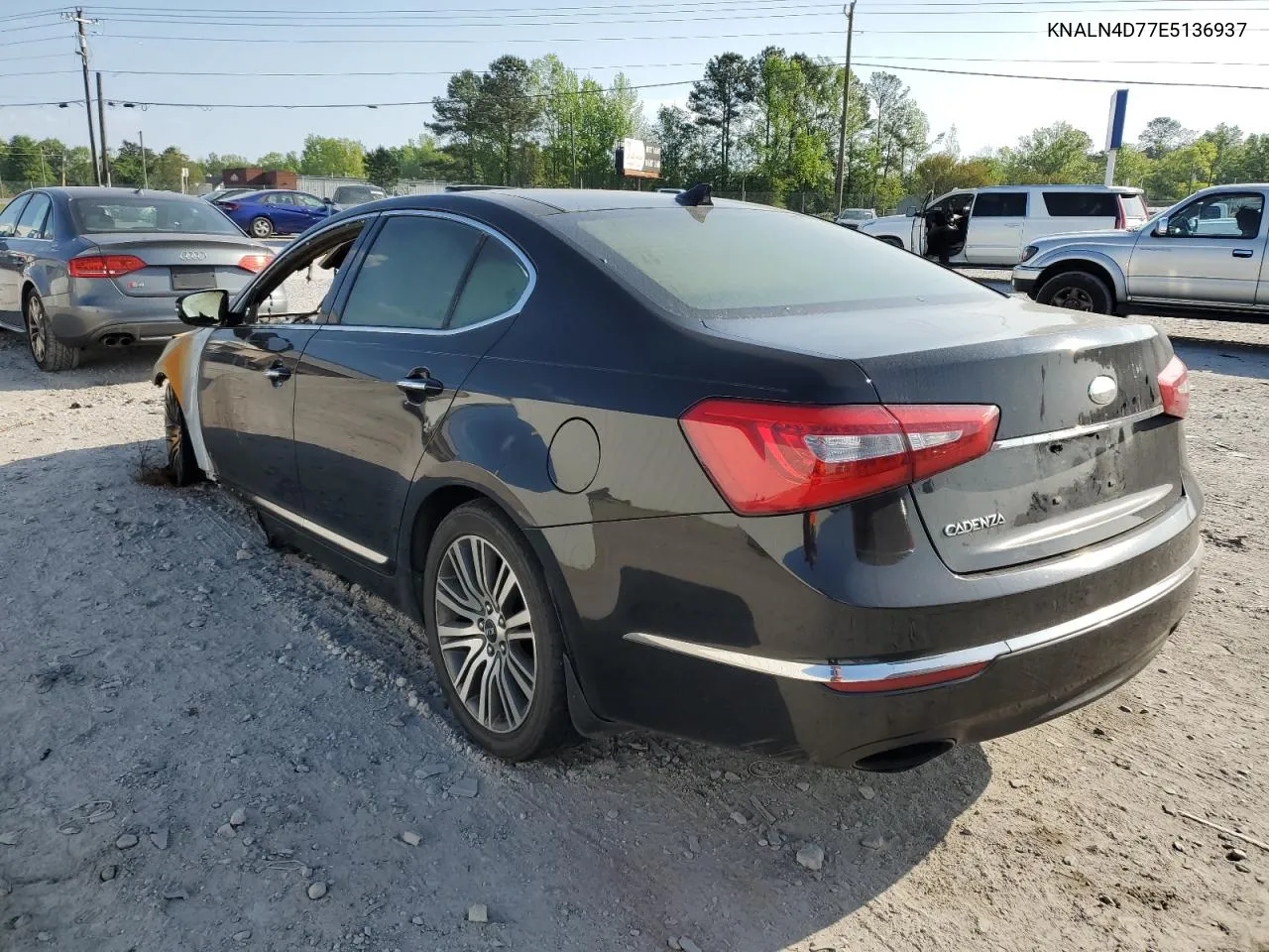 2014 Kia Cadenza Premium VIN: KNALN4D77E5136937 Lot: 50035004