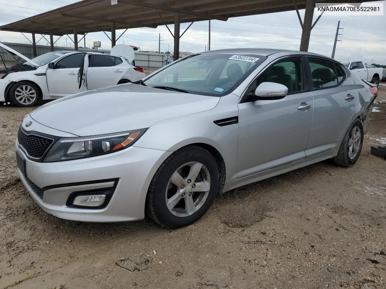 2014 Kia Optima Lx VIN: KNAGM4A70E5522981 Lot: 63622744