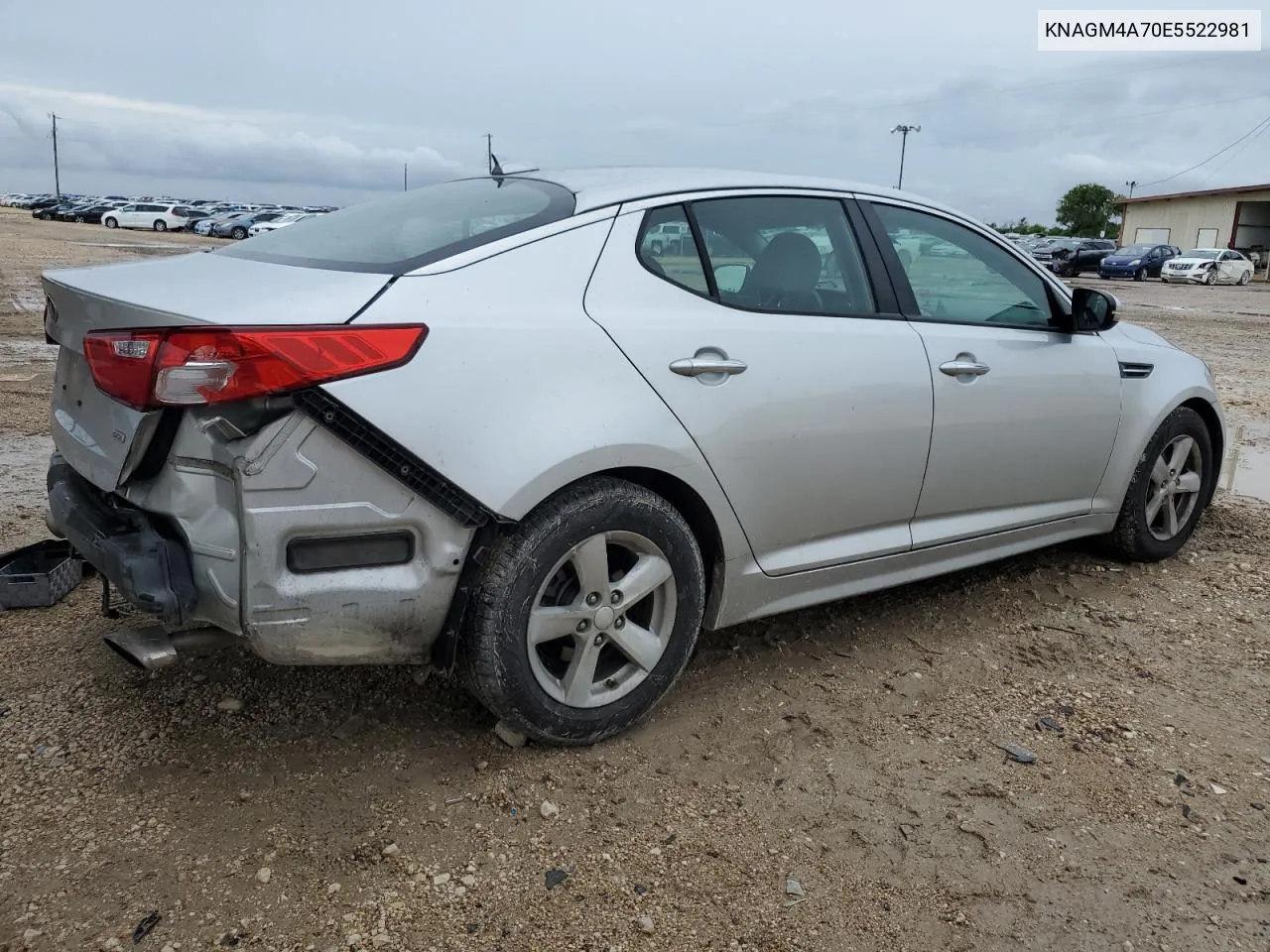 2014 Kia Optima Lx VIN: KNAGM4A70E5522981 Lot: 63622744