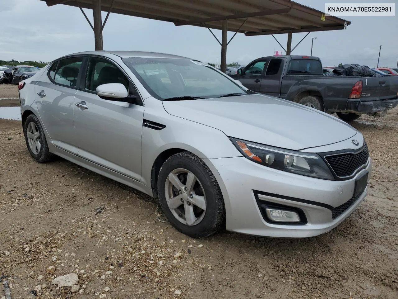 2014 Kia Optima Lx VIN: KNAGM4A70E5522981 Lot: 63622744