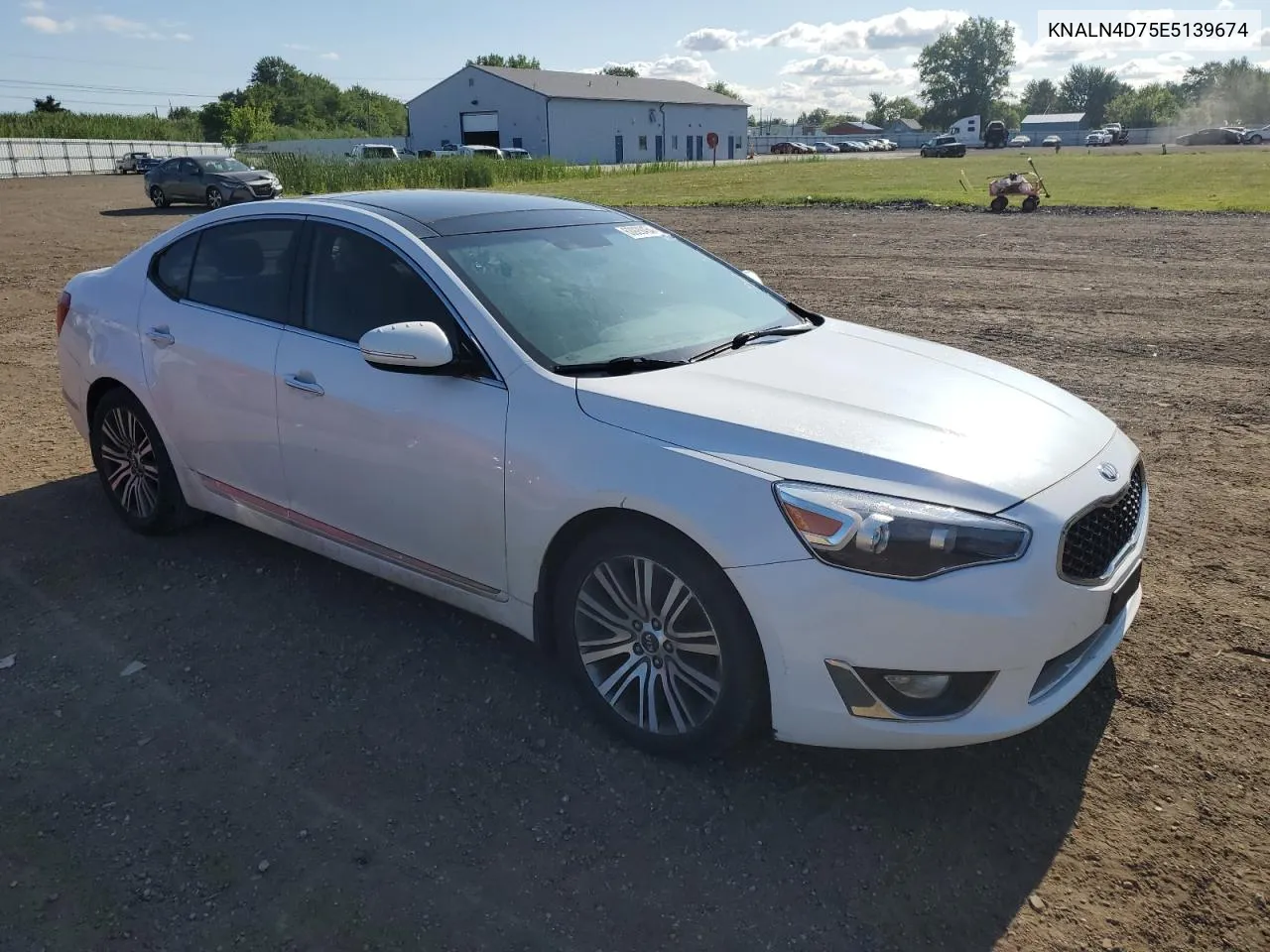 2014 Kia Cadenza Premium VIN: KNALN4D75E5139674 Lot: 63929454