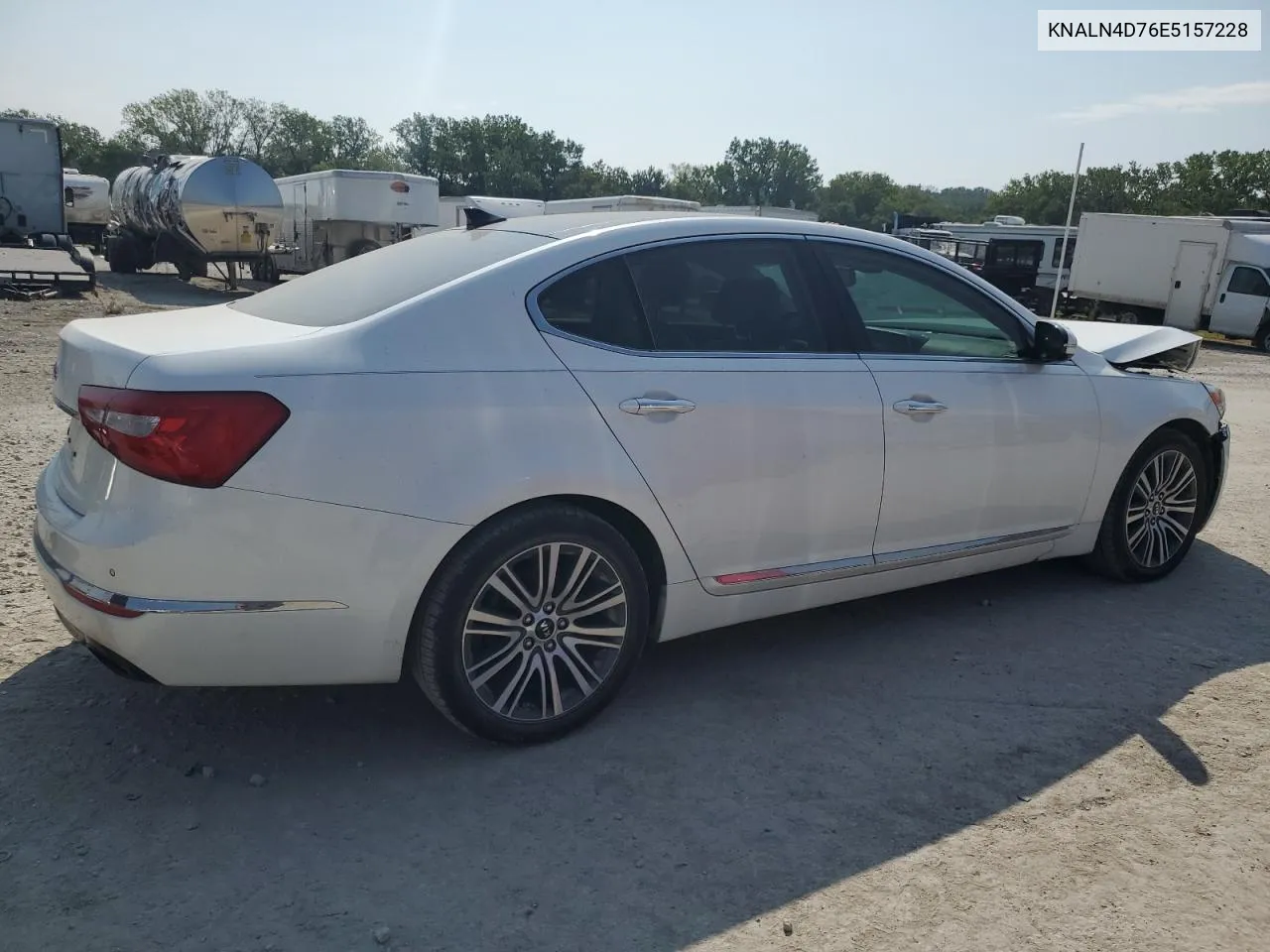 2014 Kia Cadenza Premium VIN: KNALN4D76E5157228 Lot: 66576294