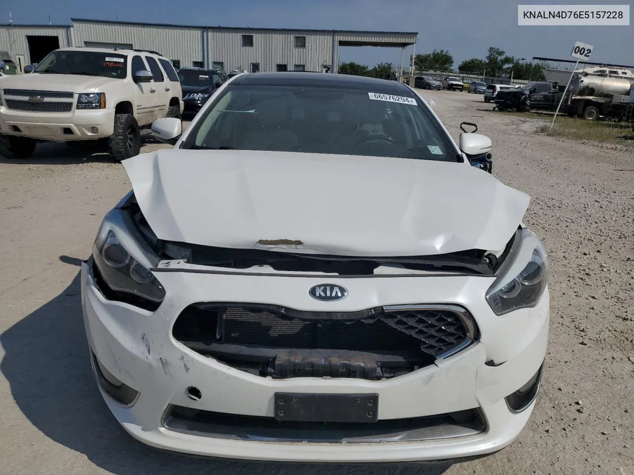 2014 Kia Cadenza Premium VIN: KNALN4D76E5157228 Lot: 66576294