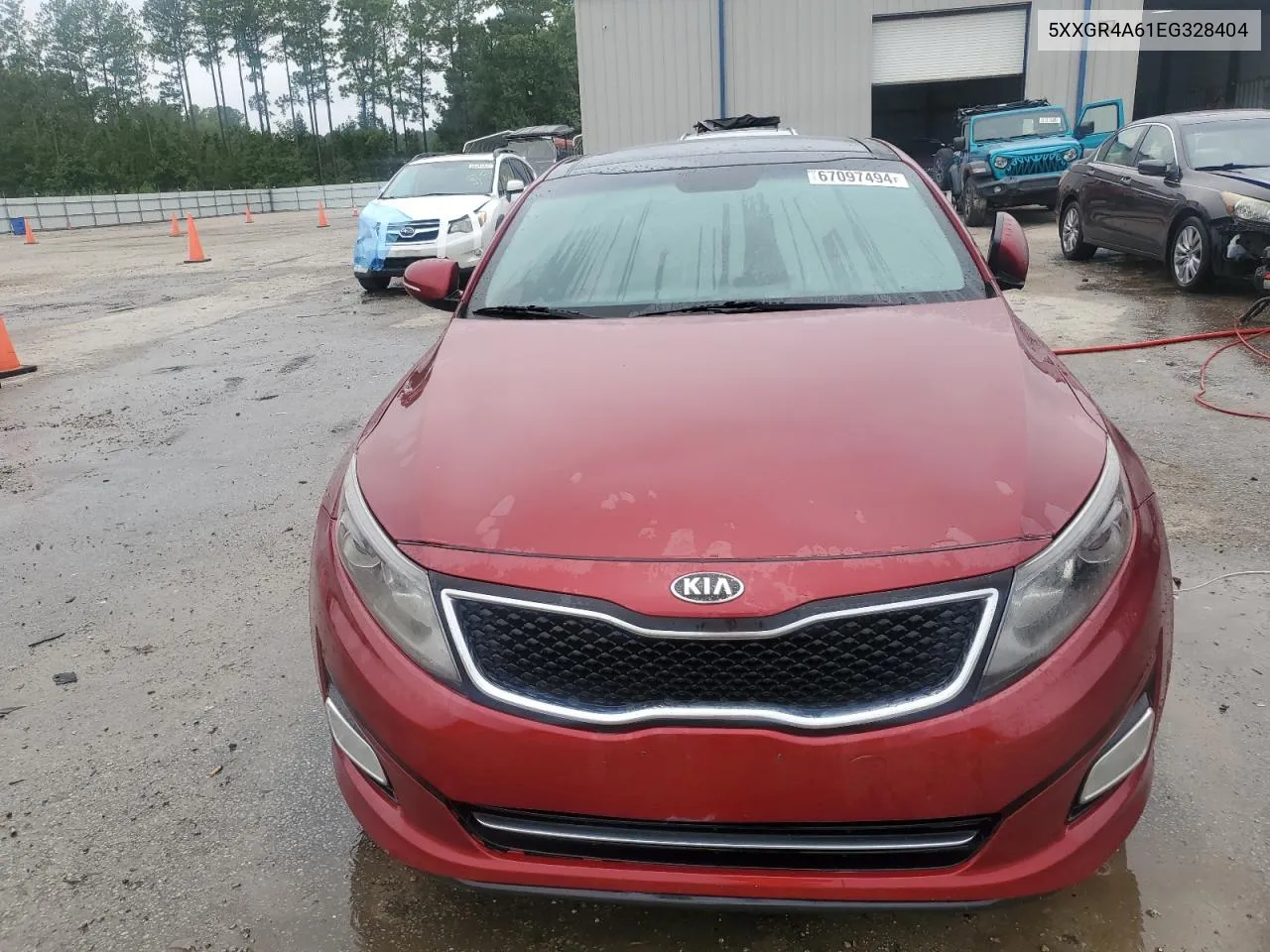 2014 Kia Optima Sx VIN: 5XXGR4A61EG328404 Lot: 67097494