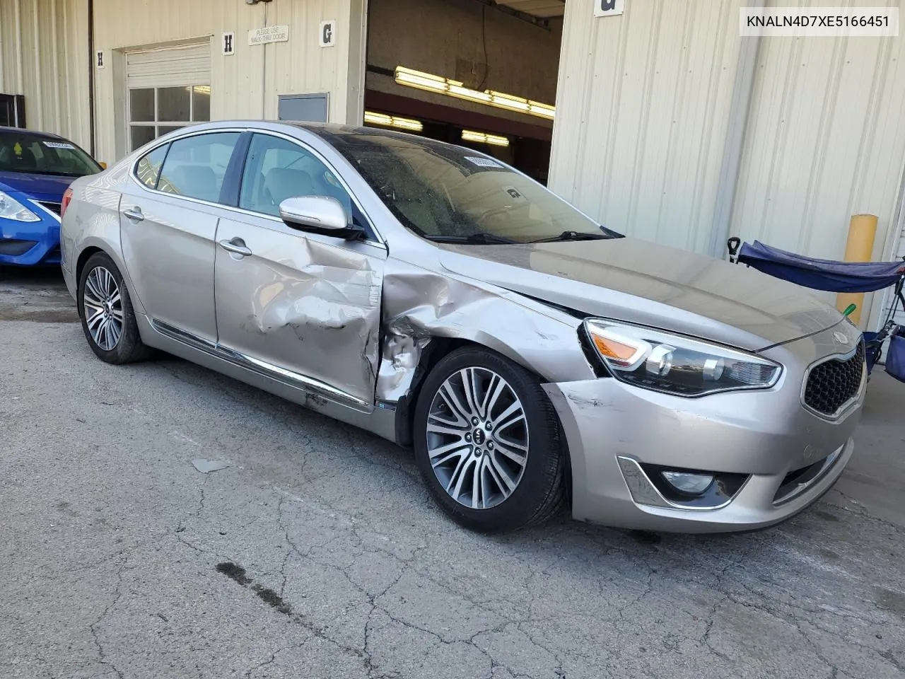 2014 Kia Cadenza Premium VIN: KNALN4D7XE5166451 Lot: 68900014