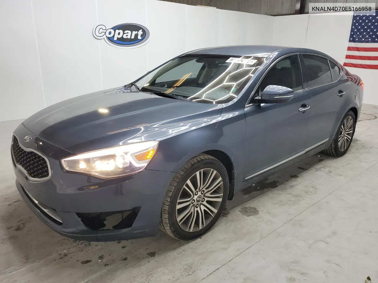 2014 Kia Cadenza Premium VIN: KNALN4D70E5166958 Lot: 70852044