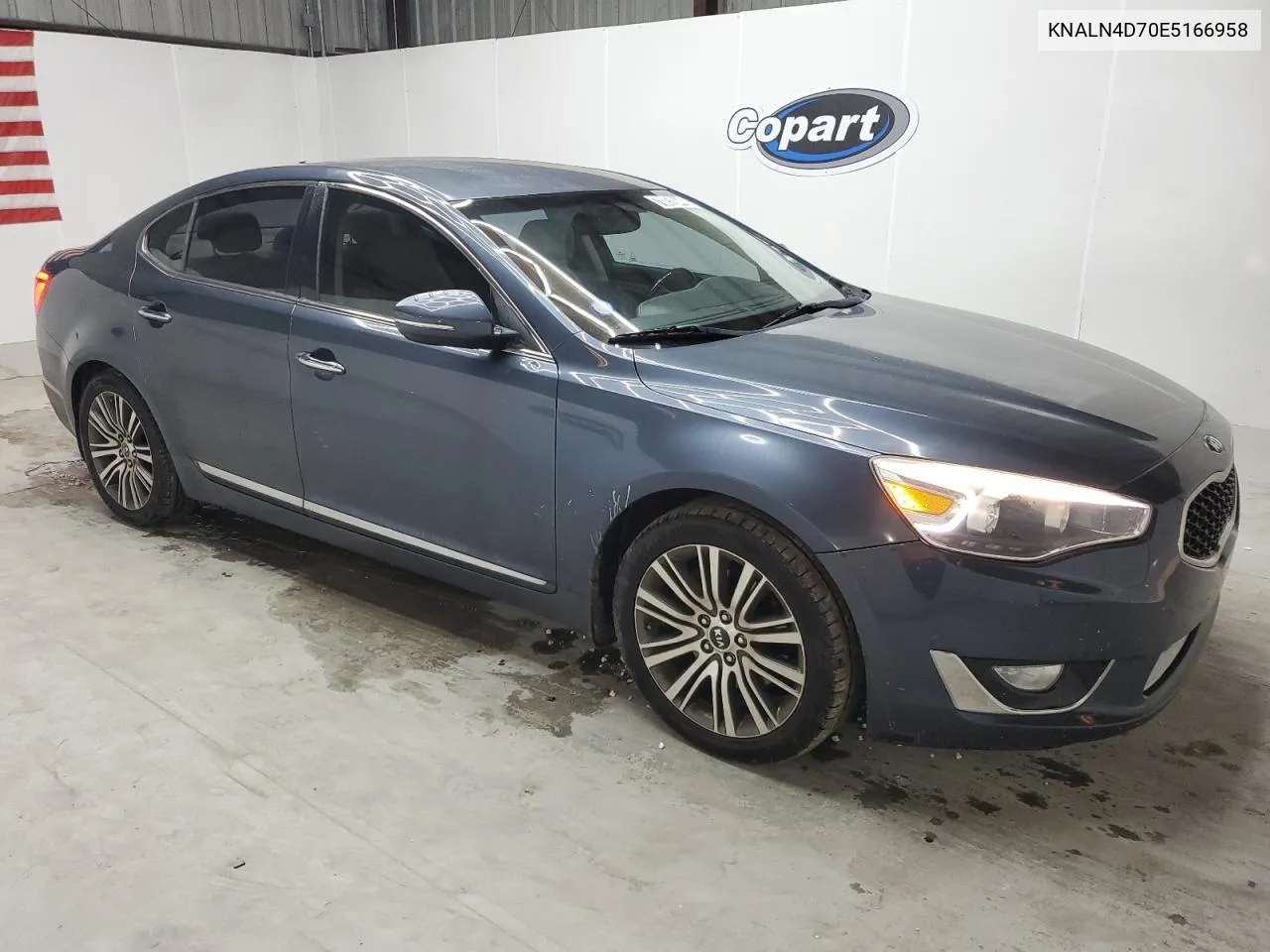 2014 Kia Cadenza Premium VIN: KNALN4D70E5166958 Lot: 70852044