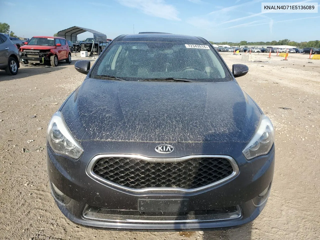 2014 Kia Cadenza Premium VIN: KNALN4D71E5136089 Lot: 72343514