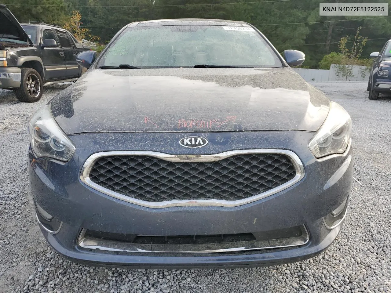 2014 Kia Cadenza Premium VIN: KNALN4D72E5122525 Lot: 72458234