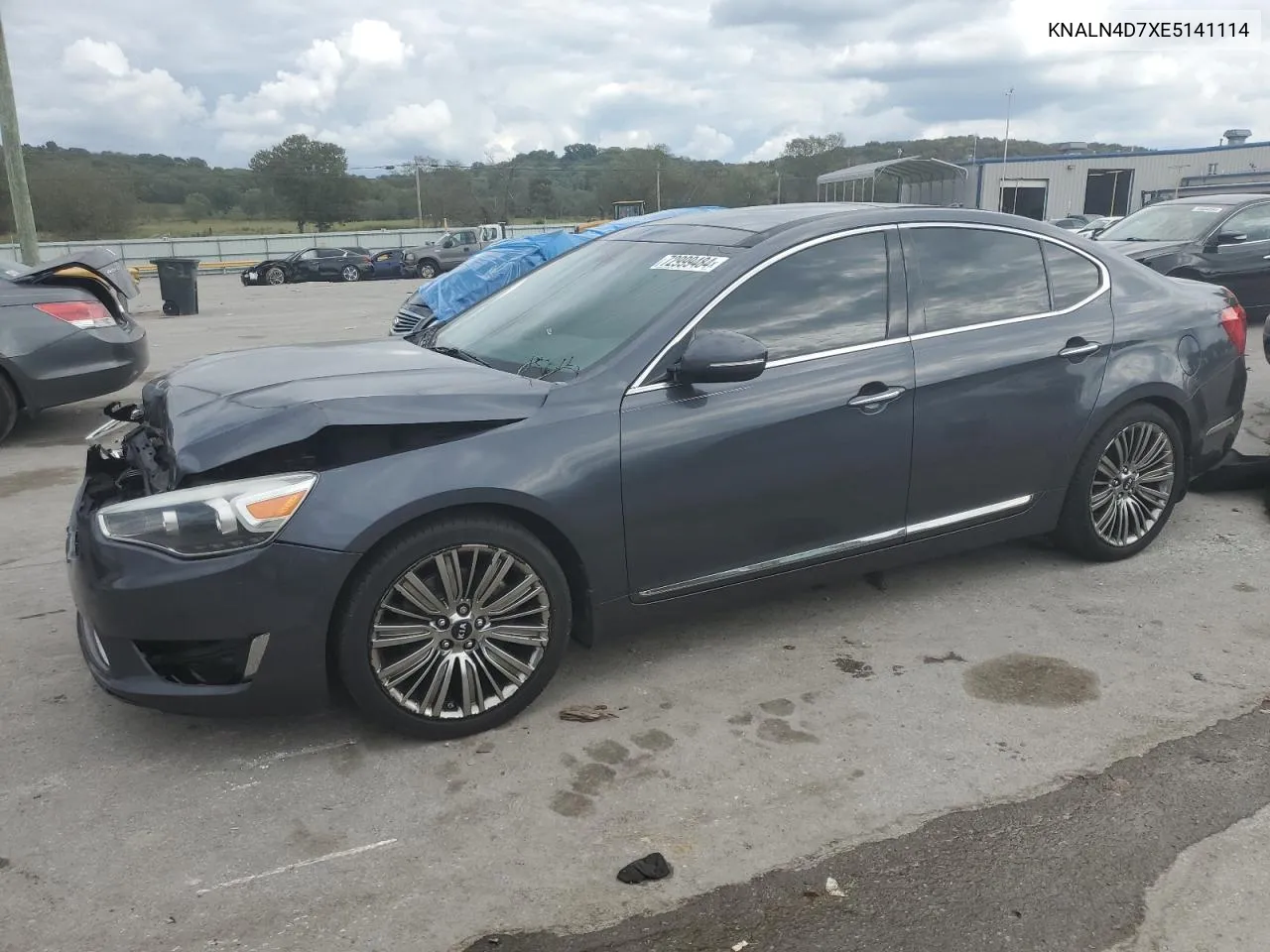 2014 Kia Cadenza Premium VIN: KNALN4D7XE5141114 Lot: 72999484