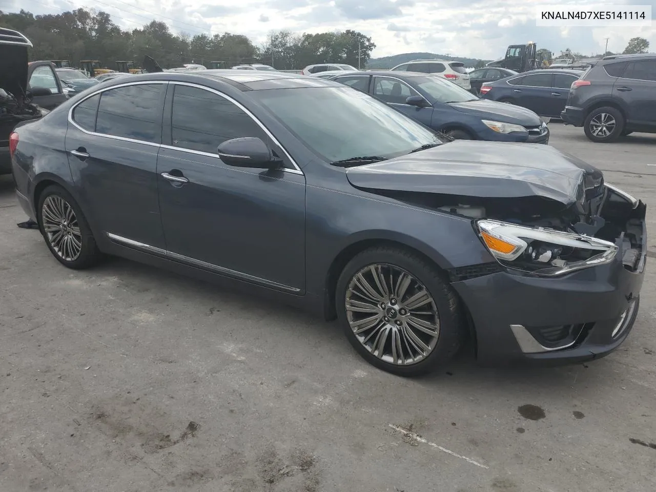 2014 Kia Cadenza Premium VIN: KNALN4D7XE5141114 Lot: 72999484