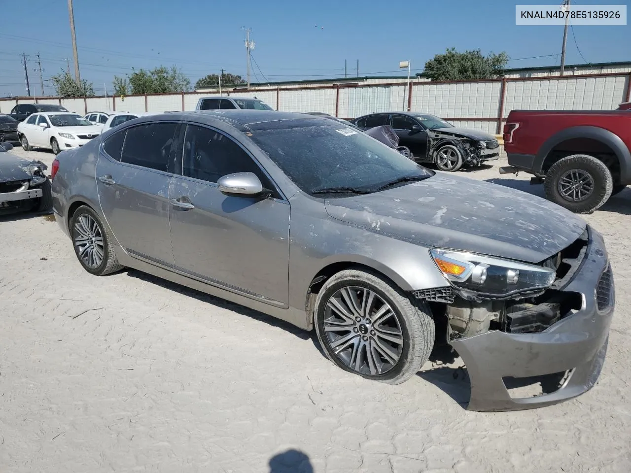 2014 Kia Cadenza Premium VIN: KNALN4D78E5135926 Lot: 73827204