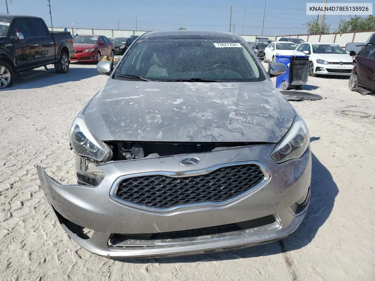 2014 Kia Cadenza Premium VIN: KNALN4D78E5135926 Lot: 73827204