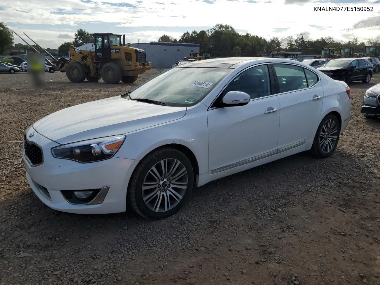 2014 Kia Cadenza Premium VIN: KNALN4D77E5150952 Lot: 74088514