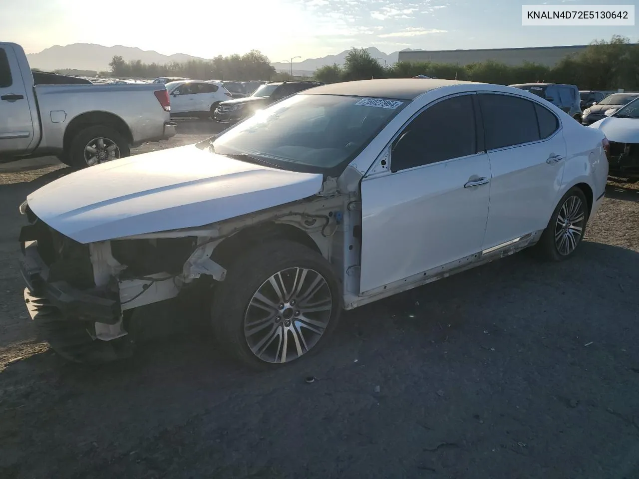 KNALN4D72E5130642 2014 Kia Cadenza Premium