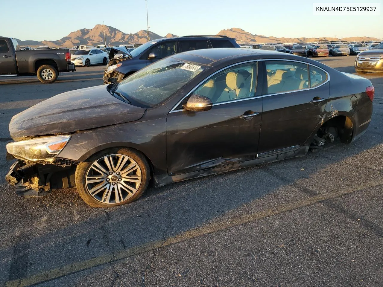 2014 Kia Cadenza Premium VIN: KNALN4D75E5129937 Lot: 76095514