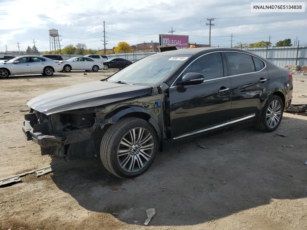 2014 Kia Cadenza Premium VIN: KNALN4D76E5134838 Lot: 76967144