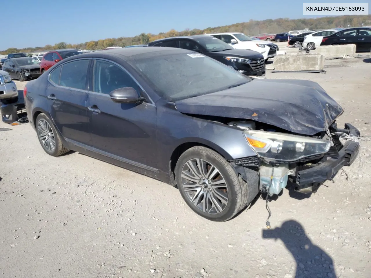 2014 Kia Cadenza Premium VIN: KNALN4D70E5153093 Lot: 77487944