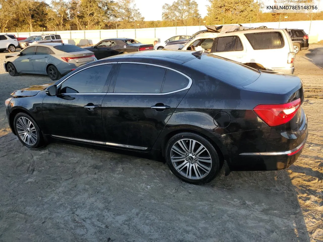 2014 Kia Cadenza Premium VIN: KNALN4D78E5148756 Lot: 77539394