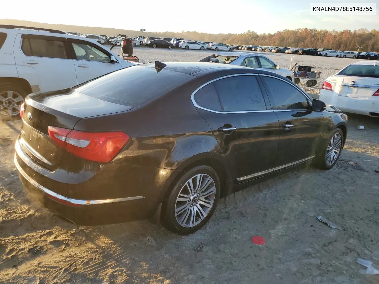 2014 Kia Cadenza Premium VIN: KNALN4D78E5148756 Lot: 77539394