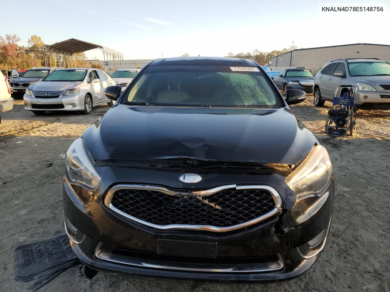 2014 Kia Cadenza Premium VIN: KNALN4D78E5148756 Lot: 77539394