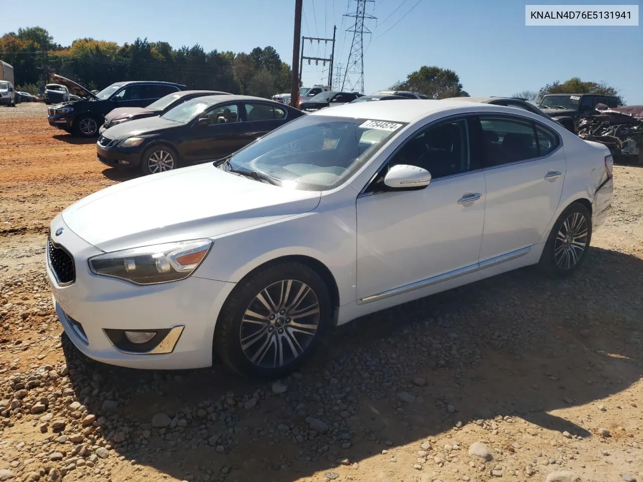 2014 Kia Cadenza Premium VIN: KNALN4D76E5131941 Lot: 77544574