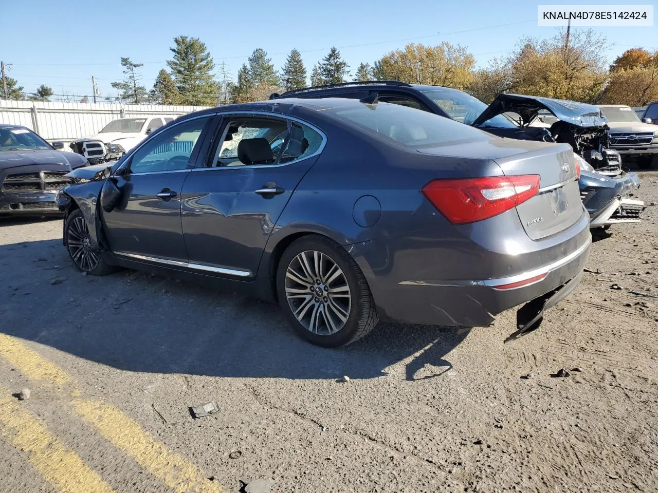 2014 Kia Cadenza Premium VIN: KNALN4D78E5142424 Lot: 77576304